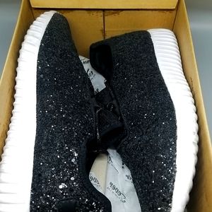 Glittery sneakers
